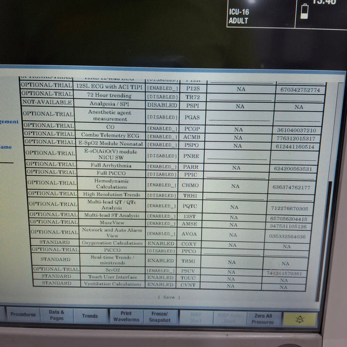 GE Healthcare Carescape B650 Critical Care Patient Monitor
