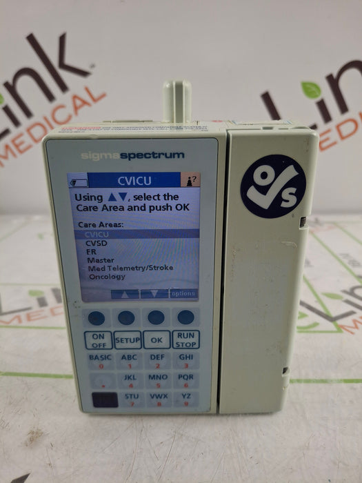 Baxter Sigma Spectrum with B/G Battery Infusion Pump
