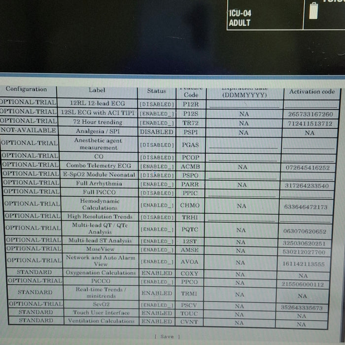 GE Healthcare Carescape B650 Critical Care Patient Monitor