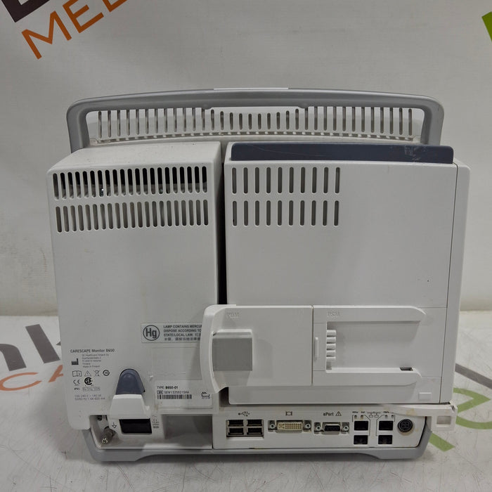 GE Healthcare Carescape B650 Critical Care Patient Monitor