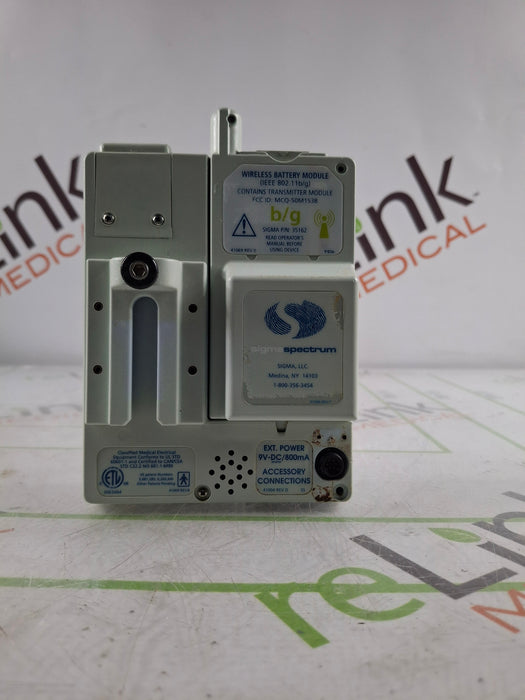 Baxter Sigma Spectrum 6.05.13 with B/G Battery Infusion Pump