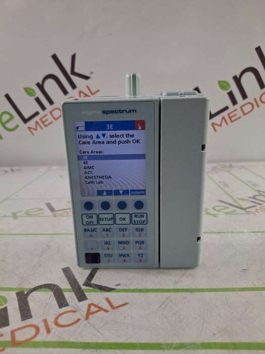 Baxter Sigma Spectrum 6.05.14 with B/G Battery Infusion Pump