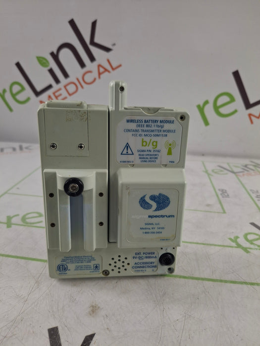 Baxter Sigma Spectrum 6.05.14 with B/G Battery Infusion Pump