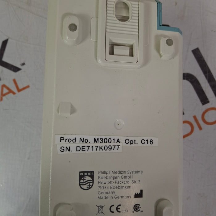 Philips M3001A-C18 Fast SpO2, NIBP, 12 lead ECG, Temp, IBP MMS Module