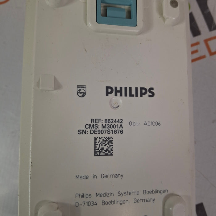 Philips M3001A-A01C06 Fast SpO2, NIBP, ECG, Temp, IBP MMS Module