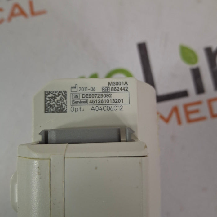 Philips M3001A-A04C06C12 OxiMax SpO2, NIBP, 12 Lead ECG, Temp, IBP MMS Module