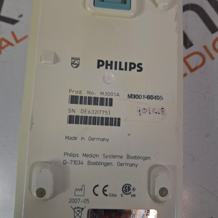 Philips M3001A-A01C18 Fast SpO2, NIBP, 12 lead ECG, Temp, IBP MMS Module