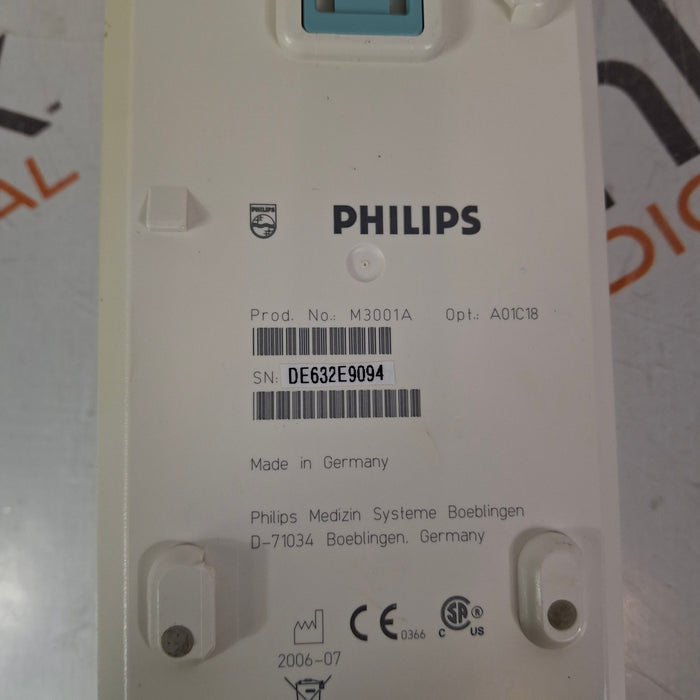 Philips M3001A-A01C18 Fast SpO2, NIBP, 12 lead ECG, Temp, IBP MMS Module