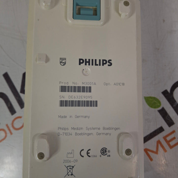 Philips M3001A-A01C18 Fast SpO2, NIBP, 12 lead ECG, Temp, IBP MMS Module
