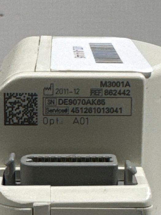 Philips M3001A-A01 Fast SpO2, NIBP, ECG MMS Module