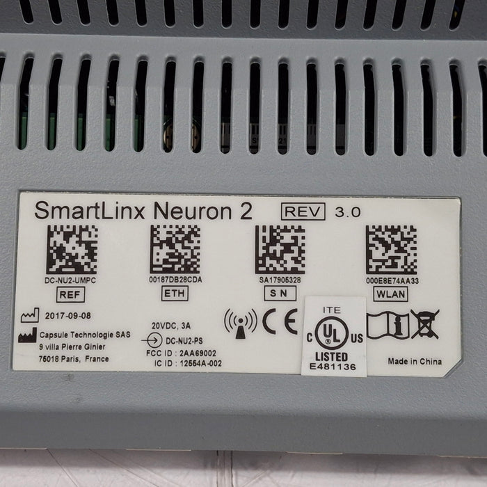 Smartlinx Inc Capsule Technologies Neuron 2 Monitor