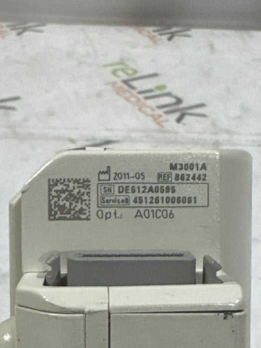 Philips M3001A-A01C06 Fast SpO2, NIBP, ECG, Temp, IBP MMS Module