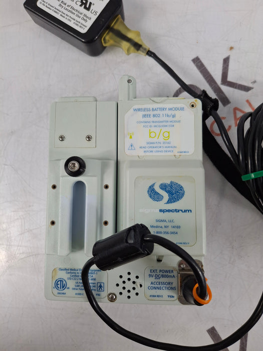 Baxter Sigma Spectrum 6.05.14 with B/G Battery Infusion Pump