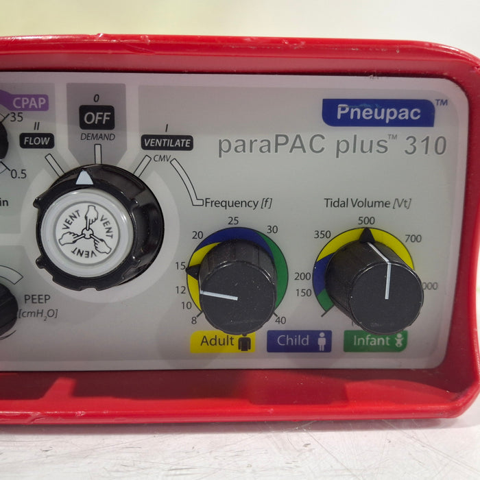 Smiths Medical Pneupac ParaPAC Plus 310 Ventilator