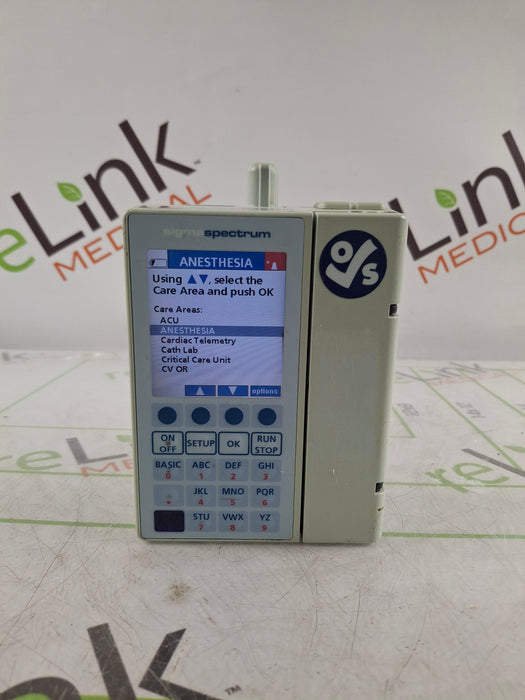 Baxter Sigma Spectrum 6.05.14 with B/G Battery Infusion Pump
