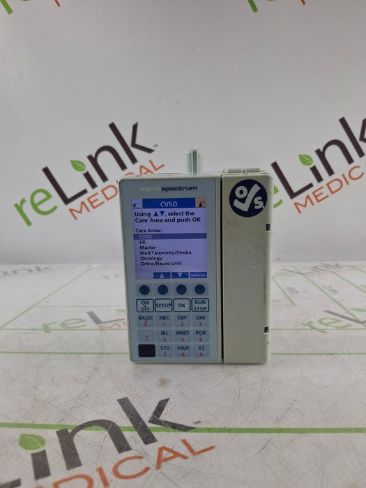 Baxter Sigma Spectrum 6.05.14 with B/G Battery Infusion Pump