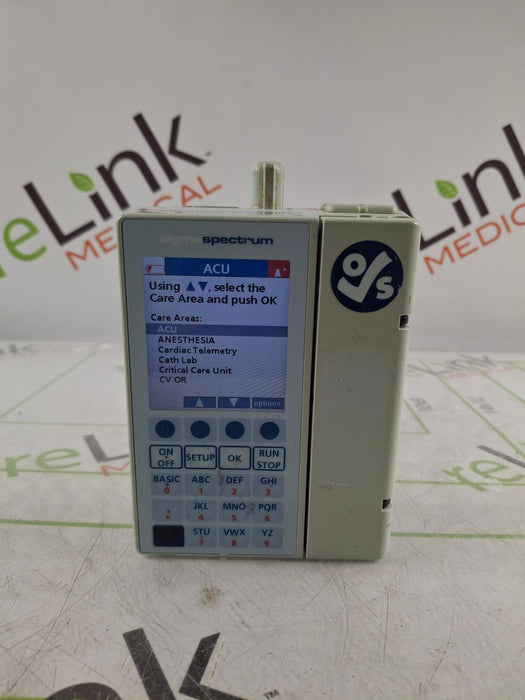 Baxter Sigma Spectrum 6.05.14 with B/G Battery Infusion Pump