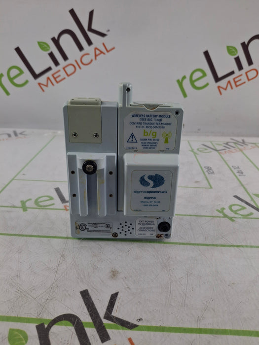 Baxter Sigma Spectrum 6.05.14 with B/G Battery Infusion Pump
