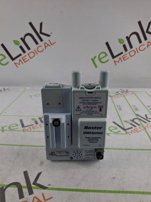 Baxter Sigma Spectrum 6.05.14 with A/B/G/N Battery Infusion Pump