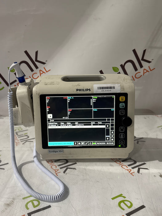 Philips SureSigns VS4 Vital Signs Monitor