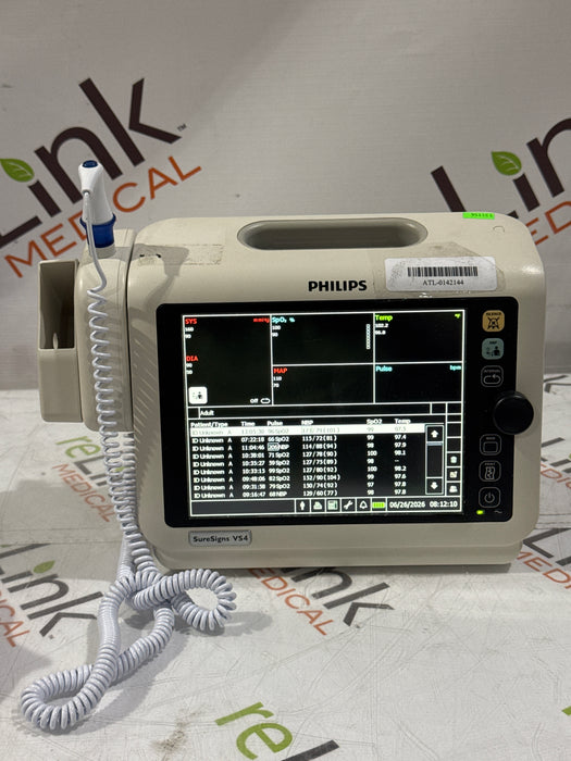Philips SureSigns VS4 Vital Signs Monitor