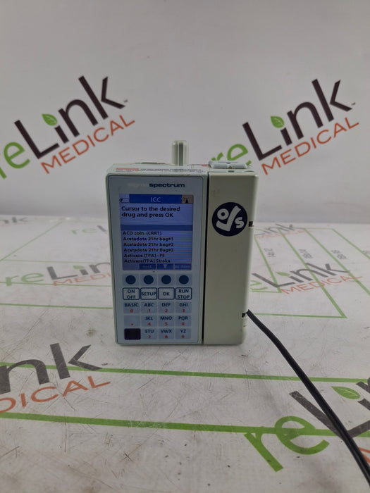 Baxter Sigma Spectrum 6.05.14 with B/G Battery Infusion Pump
