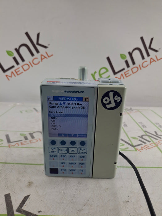 Baxter Sigma Spectrum 6.05.14 with B/G Battery Infusion Pump
