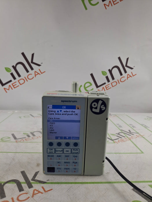 Baxter Sigma Spectrum 6.05.14 with B/G Battery Infusion Pump