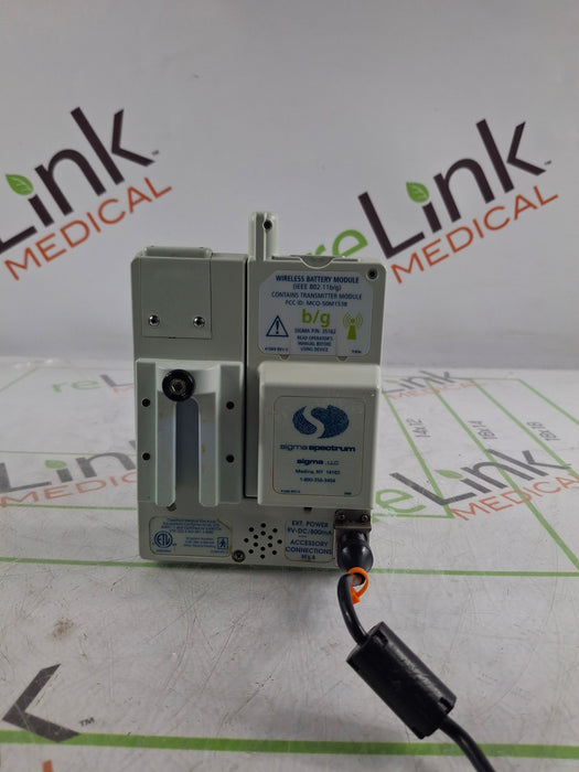 Baxter Sigma Spectrum 6.05.14 with B/G Battery Infusion Pump