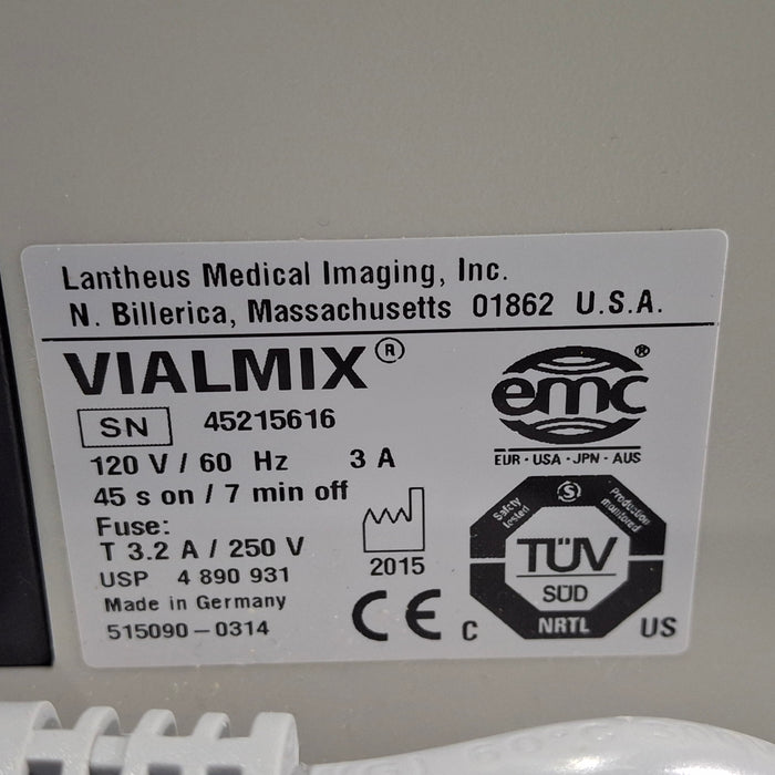 Lantheus Medical Imaging Inc Vialmix 515090 Dental Mixer