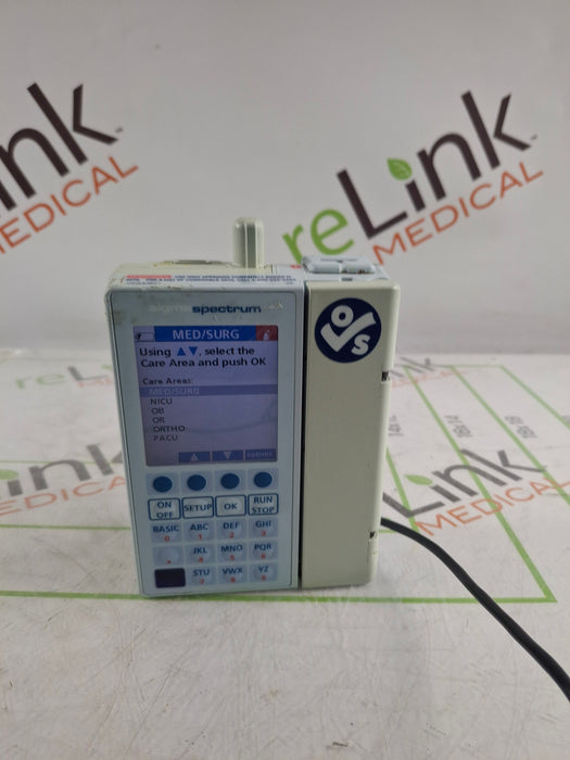 Baxter Sigma Spectrum 6.05.14 with B/G Battery Infusion Pump