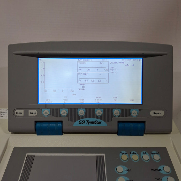 Grason Stadler GSI TympStar Tympanometer