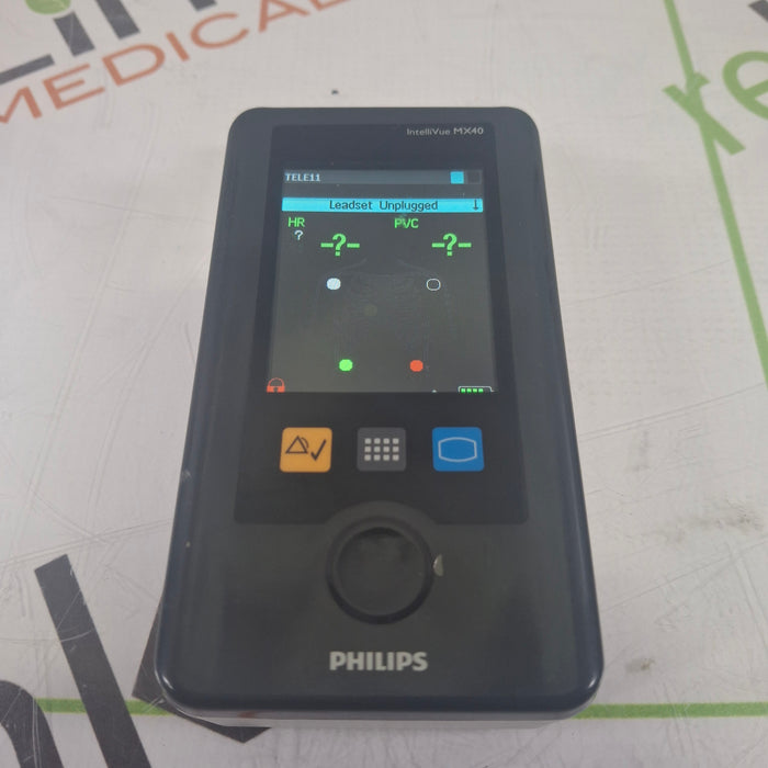 Philips MX40 WLAN ECG 865352 Telemetry Transmitter