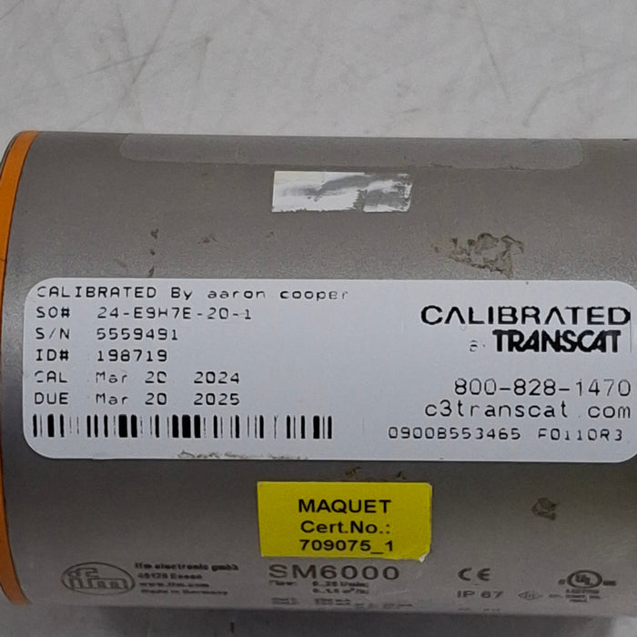 IFM SM6000 Magnetic-Inductive Flow Meter