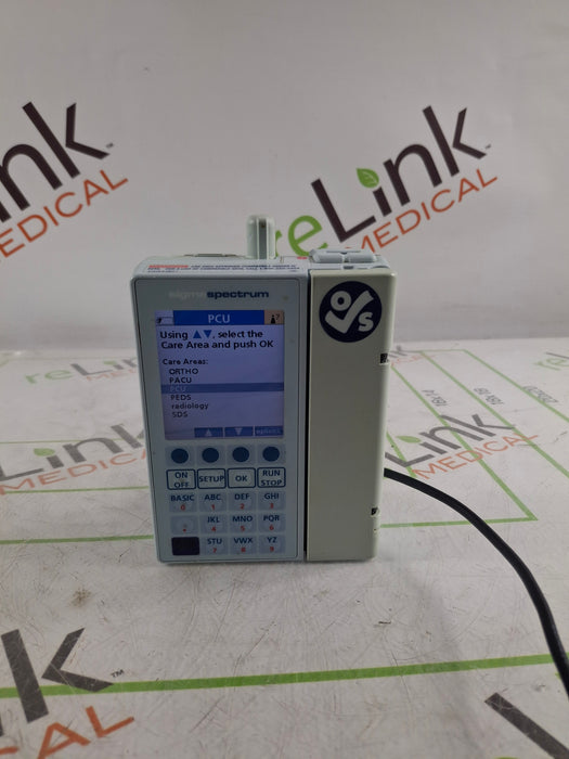 Baxter Sigma Spectrum 6.05.14 with B/G Battery Infusion Pump