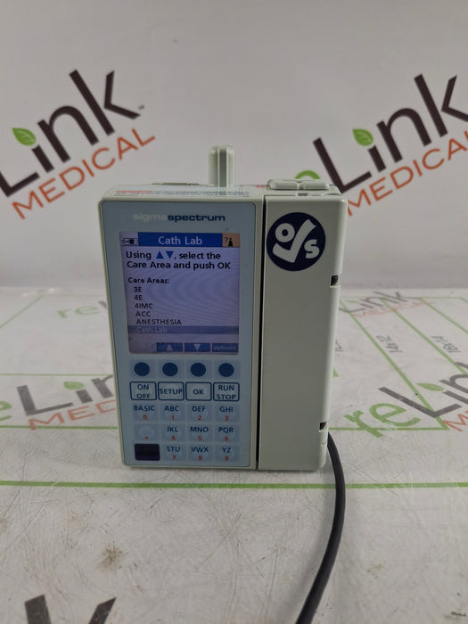 Baxter Sigma Spectrum 6.05.14 with B/G Battery Infusion Pump
