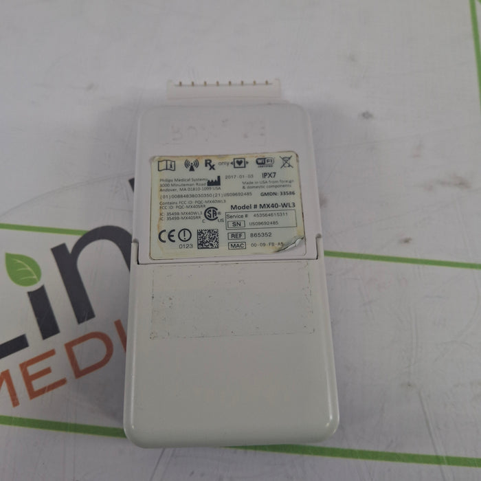 Philips MX40 WLAN S01 865352 Telemetry Transmitter