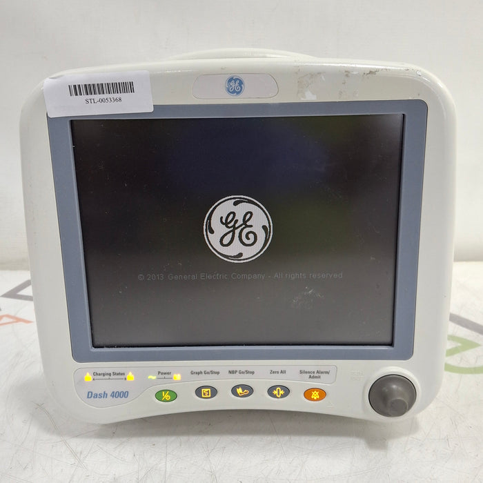 GE Healthcare Dash 4000 - GE/Nellcor SpO2 Patient Monitor