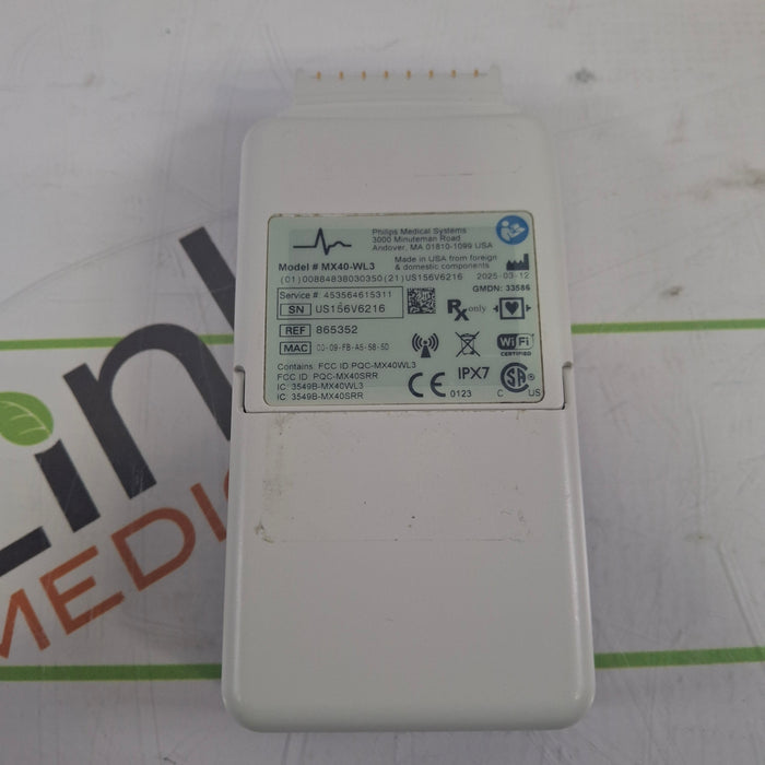 Philips MX40 WLAN S01 865352 Telemetry Transmitter