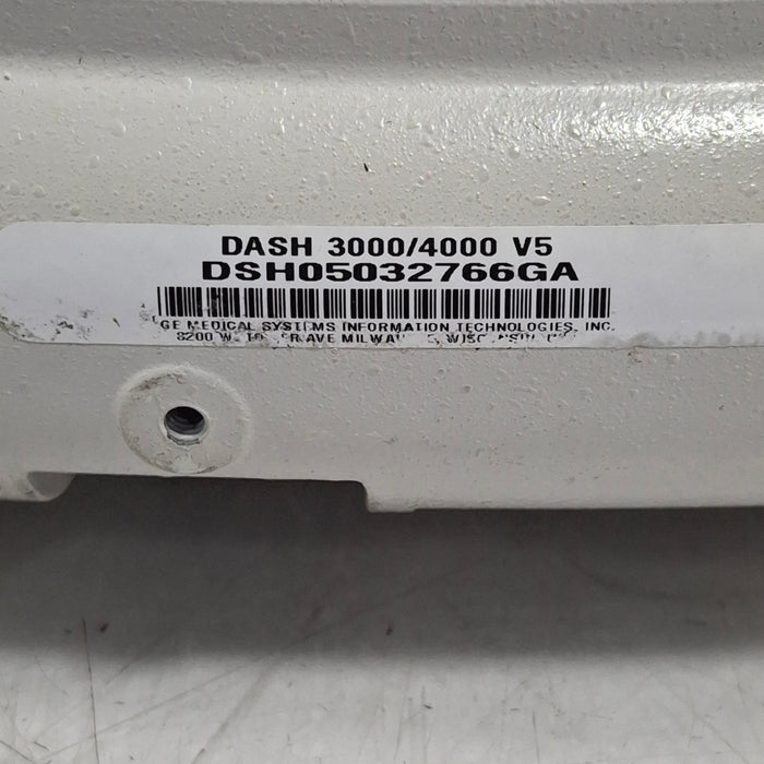 GE Healthcare Dash 4000 - GE/Nellcor SpO2 Patient Monitor