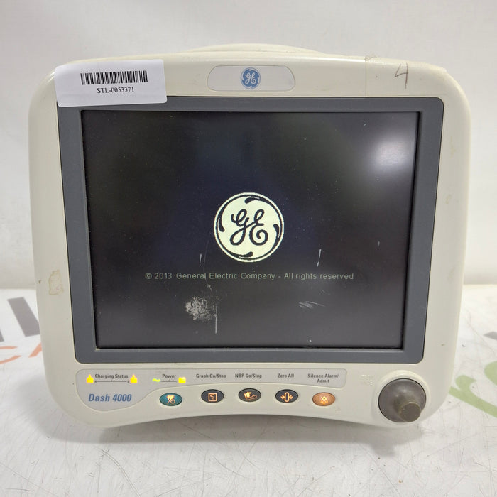 GE Healthcare Dash 4000 - GE/Nellcor SpO2 Patient Monitor