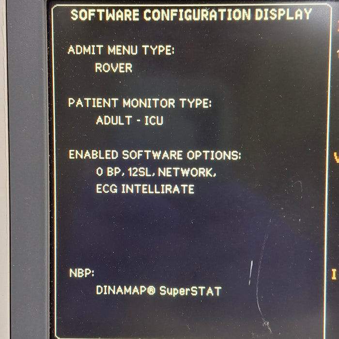 GE Healthcare Dash 4000 - GE/Nellcor SpO2 Patient Monitor