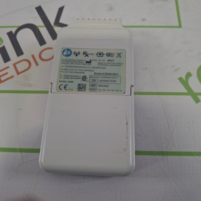 Philips MX40 WLAN S01 865352 Telemetry Transmitter