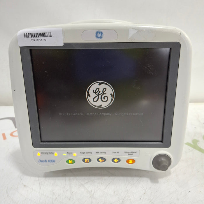 GE Healthcare Dash 4000 - GE/Nellcor SpO2 Patient Monitor