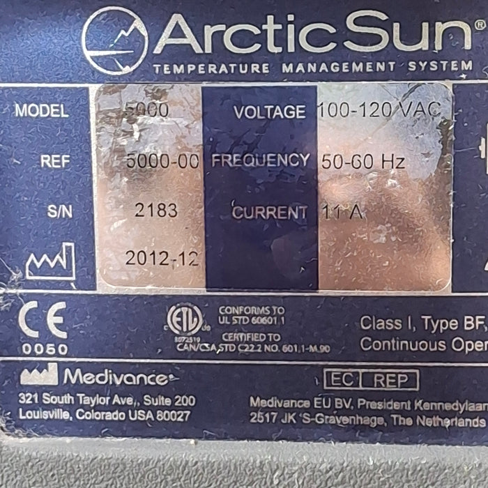 Medivance Arctic Sun 5000 Temperature Management System