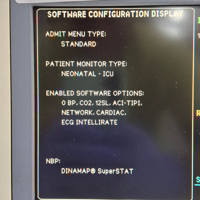 GE Healthcare Dash 4000 - Masimo SpO2 Patient Monitor