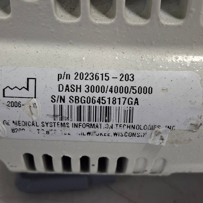 GE Healthcare Dash 4000 - Masimo SpO2 Patient Monitor