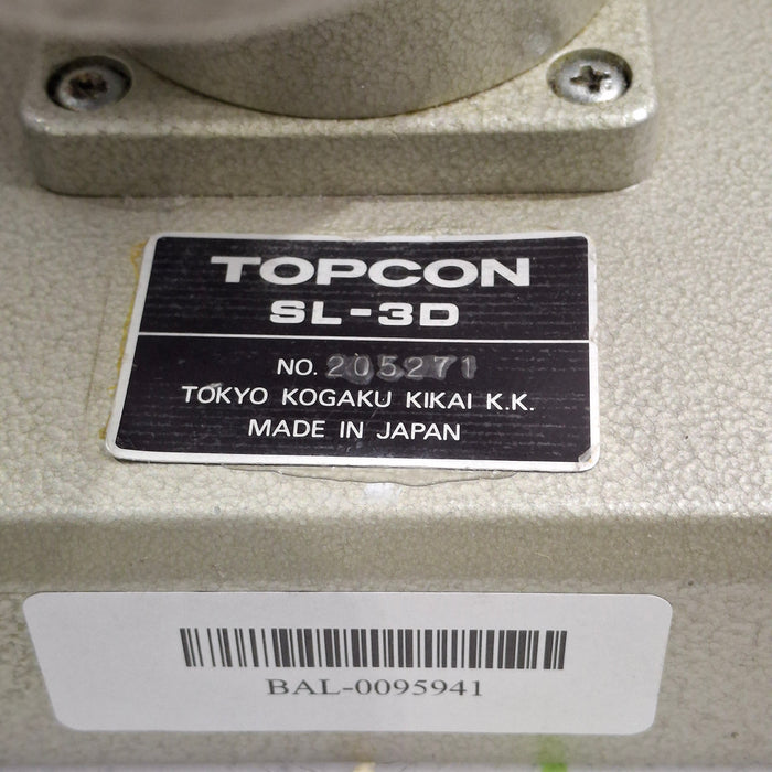 Topcon Medical SL-3D Slit Lamp