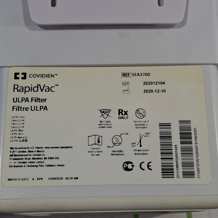 Covidien RapidVac SE3690 Smoke Evacuator