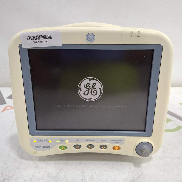 GE Healthcare Dash 4000 - GE/Nellcor SpO2 Patient Monitor
